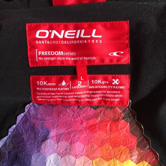 O’Neill freedom series snowboard/ski jacket. W - Picture 4 of 8
